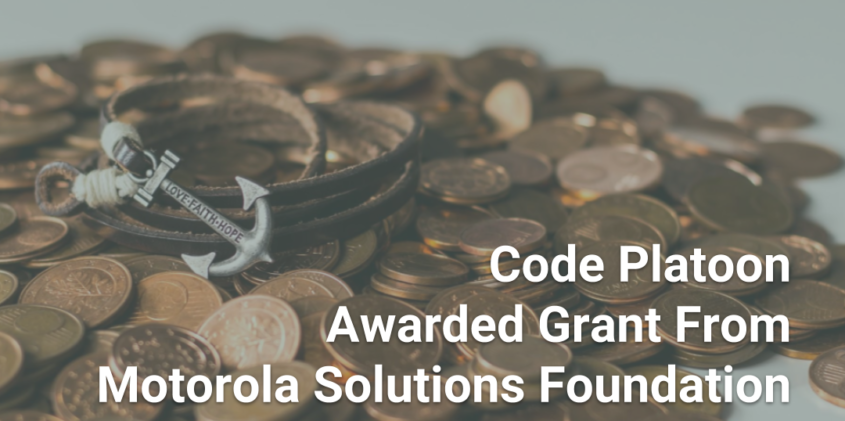 Code Platoon Awarded Grant From Motorola Solutions