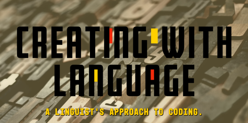 Creating with language