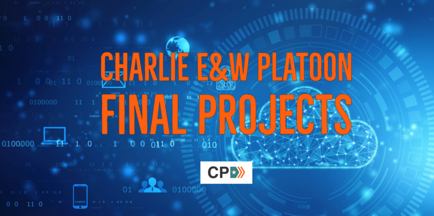 Charlie E&W Platoon Final Projects
